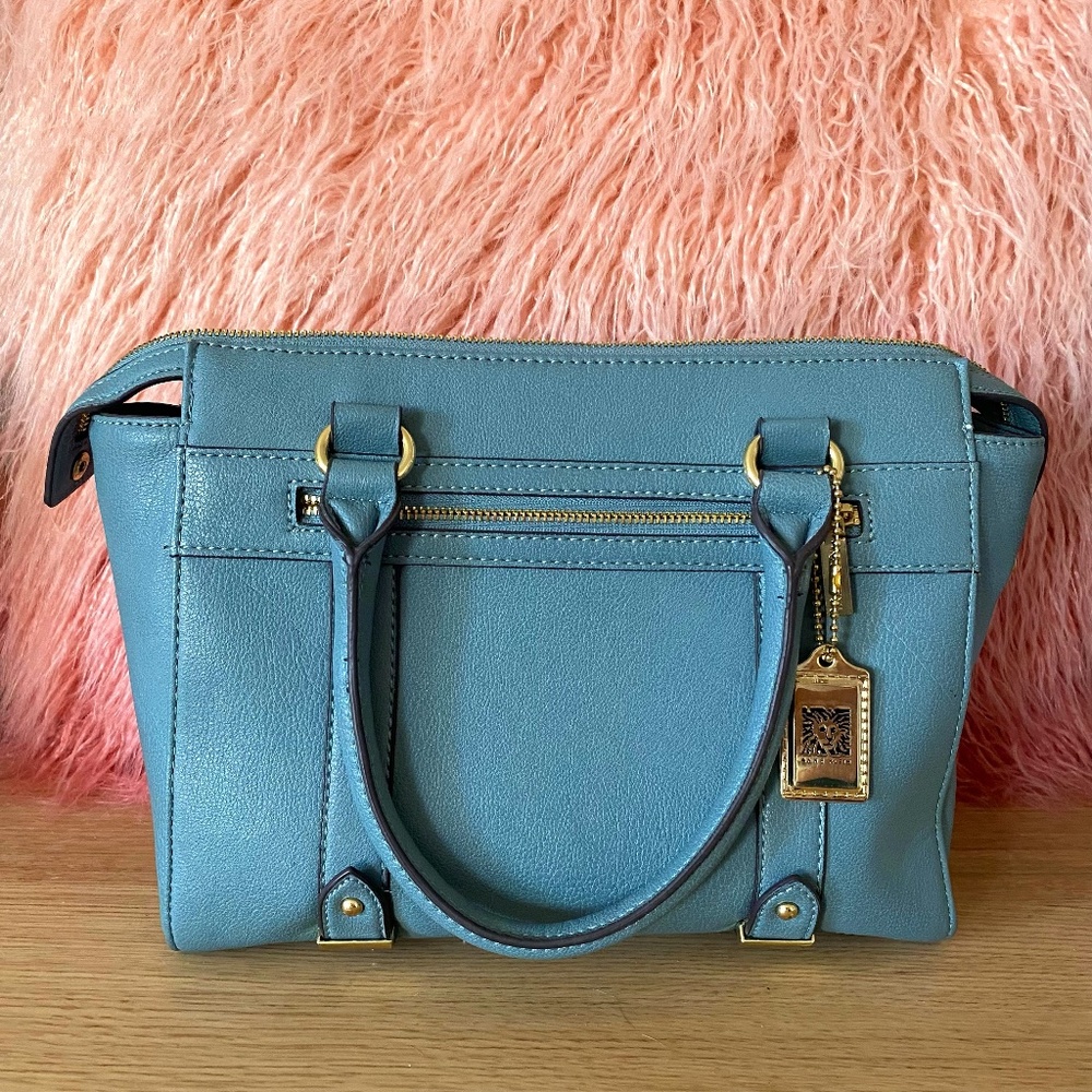 Anne Klein Tote  Bag Blue